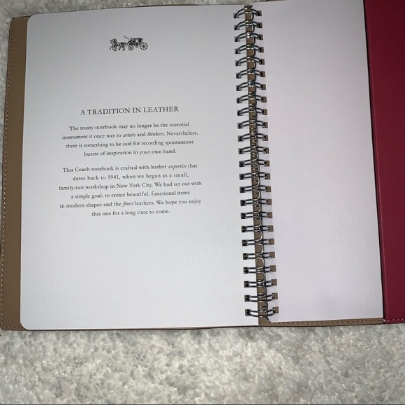 New with tags and original packaging Coach Notebook - Picture 7 of 8